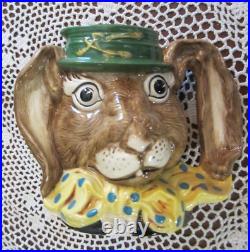 Vintage 1988 Royal Doulton The March Hare D6776 Character Toby Jug 5-7/8 Tall