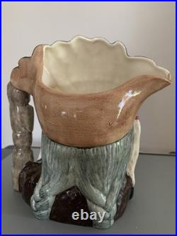 Vintage 7.5 Royal Doulton 1966 North American Indian Toby Pitcher Mug D6611
