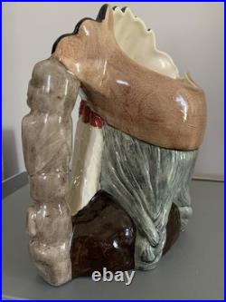Vintage 7.5 Royal Doulton 1966 North American Indian Toby Pitcher Mug D6611