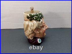 Vintage Character Jug Bacchus Table Lighter (Small) Royal Doulton D6505 Eng