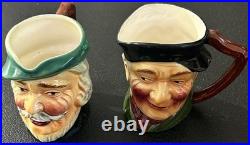 Vintage Collectible Royal Doulton Toby Mugs Set of 2