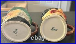 Vintage Collectible Royal Doulton Toby Mugs Set of 2