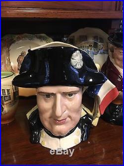 Vintage Large Royal Doulton Napoleon and Josephine Double Sided Character Jug