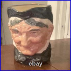 Vintage Large Royal Doulton Toby Mug. Granny. D5521. 6 Tall. Rare