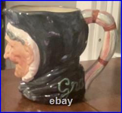 Vintage Large Royal Doulton Toby Mug. Granny. D5521. 6 Tall. Rare