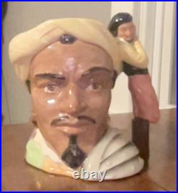 Vintage Large Royal Doulton Toby Mug. Othelo. D6673 1982. 8 Tall
