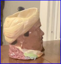 Vintage Large Royal Doulton Toby Mug. Othelo. D6673 1982. 8 Tall