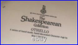 Vintage Large Royal Doulton Toby Mug. Othelo. D6673 1982. 8 Tall