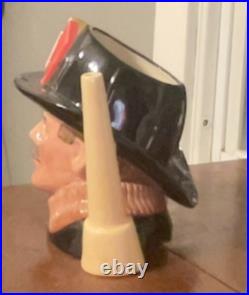 Vintage Large Royal Doulton Toby Mug. The Fireman. D6697 1982. 7 Tall