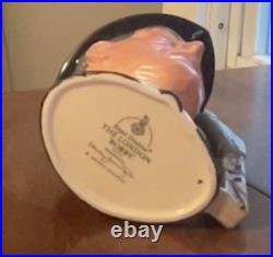Vintage Large Royal Doulton Toby Mug. The London Bobby. D6744 1985. 7 Tall