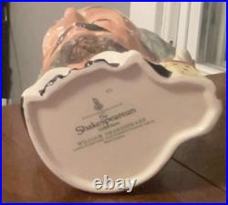 Vintage Large Royal Doulton Toby Mug. William Shakespeare. D6689 1982