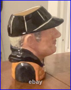 Vintage Large Royal Doulton Toby Mug. Yachman. D6626 1970. 8 Tall. Rare