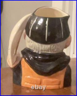 Vintage Large Royal Doulton Toby Mug. Yachman. D6626 1970. 8 Tall. Rare