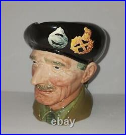Vintage Monty Character Jug Royal Doulton Marked A Perfect Condition Lg D6202