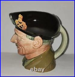 Vintage Monty Character Jug Royal Doulton Marked A Perfect Condition Lg D6202