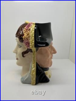 Vintage Napoleon & Josephine Royal Doulton D6750 Character Toby Jug #995 & box
