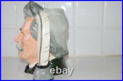 Vintage Royal Doulton 1979 Large Toby Jug Character Mark Twain D 6654