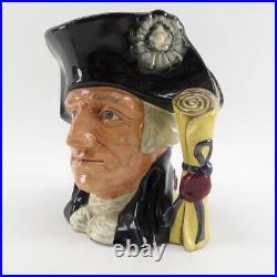 Vintage Royal Doulton 1982 Large Toby Jug Character George Washington D 6669