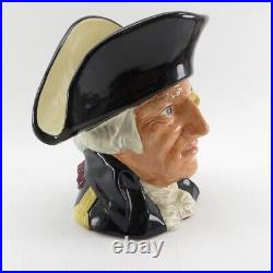 Vintage Royal Doulton 1982 Large Toby Jug Character George Washington D 6669