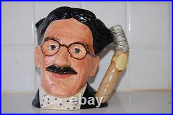 Vintage Royal Doulton 1983 Large Toby Jug Character Groucho Marx D 6710