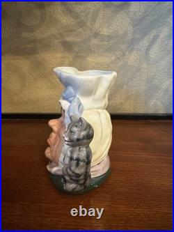 Vintage Royal Doulton 1989 The Cook And Cheshire Cat D 6842 Toby Mug 7.5 C01