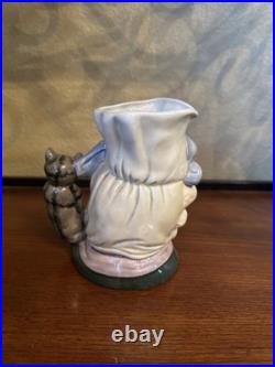 Vintage Royal Doulton 1989 The Cook And Cheshire Cat D 6842 Toby Mug 7.5 C01
