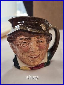 Vintage Royal Doulton 3 Toby Mug Pitchers Lot Of 8 All In Amazing Condition