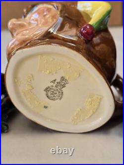 Vintage Royal Doulton 3 Toby Mugs Lot Of 6 With A Stamp