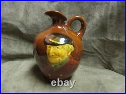 Vintage Royal Doulton Art Pottery England Dewar's Toby Jug Dickens Character