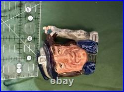 Vintage Royal Doulton Ceramic Gulliver Toby Mug 2.75 Inches Tall