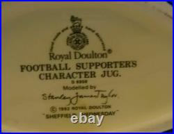 Vintage Royal Doulton Character Jug Hard 2 Find FOOTBALL Supporter