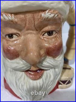 Vintage Royal Doulton Character Jug/mug Entitled Santa Claus, D6668, Large 1981