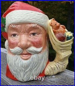 Vintage Royal Doulton Character Jug/mug Entitled Santa Claus D6690, Large 1983