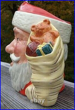 Vintage Royal Doulton Character Jug/mug Entitled Santa Claus D6690, Large 1983