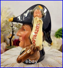 Vintage Royal Doulton'Duke Of Wellington' Large Character Jug With Certificate