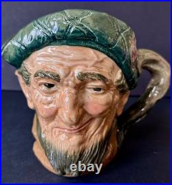 Vintage Royal Doulton England Large Character Jug Auld Mac D5823 circa 1970 Vintage Royal Doulton England Large Character Jug Auld Mac D5823 circa 1970