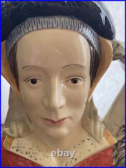 Vintage Royal Doulton Large Handpainted Character Mug Jug Anne of Cleves England