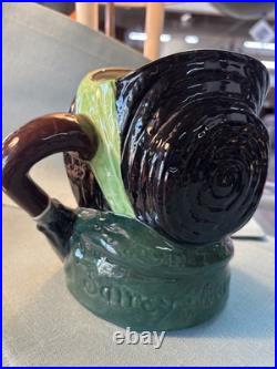 Vintage Royal Doulton Large Sairey Gamp Jug Charles Dickens Character