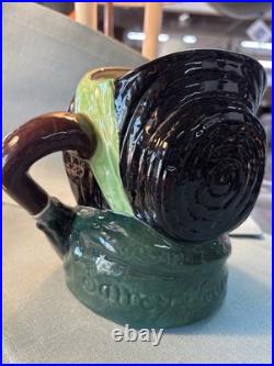 Vintage Royal Doulton Large Sairey Gamp Jug Charles Dickens Character