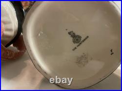 Vintage Royal Doulton Large Toby Mugs Lot Of 5