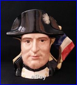 Vintage Royal Doulton Large Two Sided Character Jug Napoleon&josephine D6750