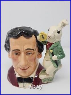 Vintage Royal Doulton'Lewis Carroll' Large Character Jug D7096