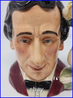 Vintage Royal Doulton'Lewis Carroll' Large Character Jug D7096