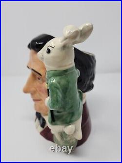 Vintage Royal Doulton'Lewis Carroll' Large Character Jug D7096