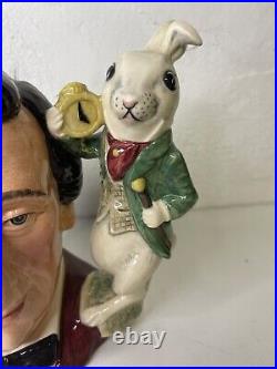 Vintage Royal Doulton'Lewis Carroll' Large Character Jug D7096 With Paperwork