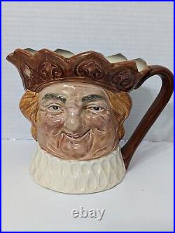 Vintage Royal Doulton Medium or Large Old King Cole Character Toby Jug Mug D6036