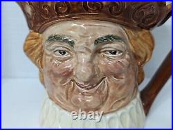 Vintage Royal Doulton Medium or Large Old King Cole Character Toby Jug Mug D6036