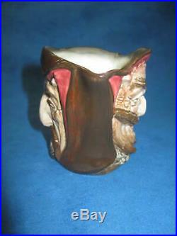 Vintage Royal Doulton Mephistophetes 2-Faces CHARACTER TOBY JUG with Verse. RARE