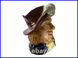 Vintage Royal Doulton Porthos Character Jug Large D6828, Limited 1988