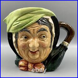 Vintage Royal Doulton Sairey Gamp Large Toby Jug England